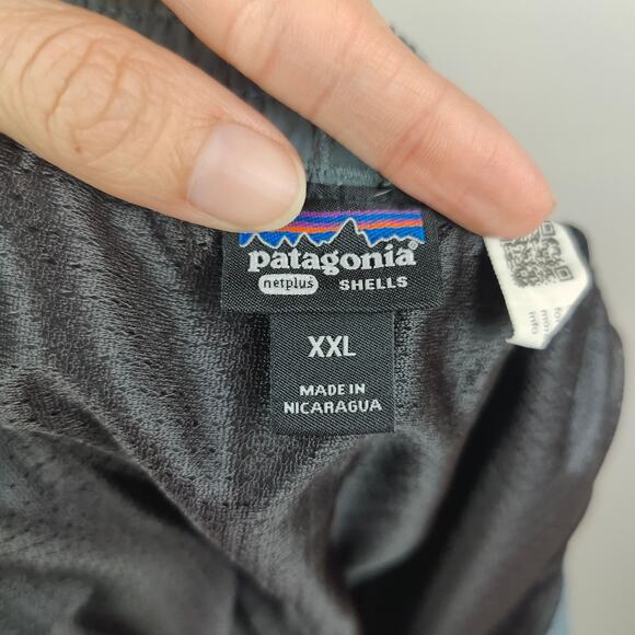 Patagonia Baggies Lined‎ Shorts Mens XXL Slate Blue Surf Board Trunks Summer - Picture 5 of 7